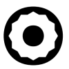 1/2" ГОЛОВКИ-БИТЫ SPLINE С ОТВЕРСТИЕМ