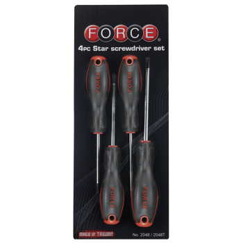 Набор отверток Torx 4 пр. (FORCE 2048)