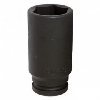 3/4" Головка шестигранная ударная, глубокая 62 мм, L=100 мм (FORCE 46510062)