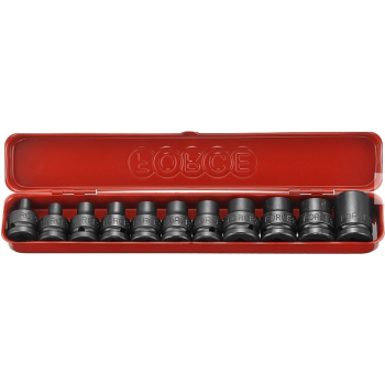 1/2″Набор головок ударных торкс 11пр. (E6;8;10;11;12;14; 16;18;20;22;24) (FORCE 41112)
