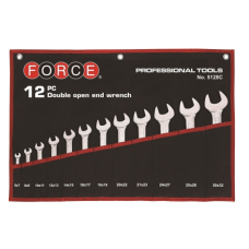 Набор рожковых ключей 12пр. (6-25;;27;28;30;32mm) (FORCE 5128C)