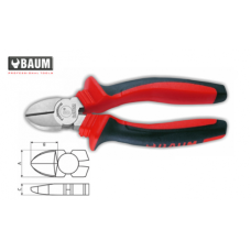 Бокорезы диагональные L=175mm (BAUM 102-7B)