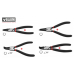 Набор щипцов для снятия стопорных колец L=175mm x 4 пр.  (BAUM 110/4)