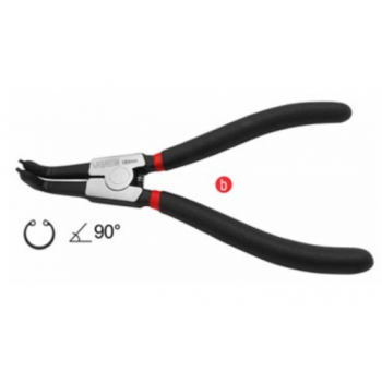 Щипцы для снятия стопорных колец отогнутые на 90° (разжим) L=135mm (BAUM 110EB-5.5)