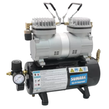 Миникомпрессор низкого давления с регулятором,фильтром и шлангом 1/6HP (Sumake MC-1103TGMV-230V)