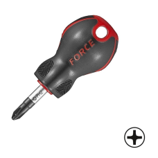Отвертка крестовая (Philips) короткая PH.1, L=75 мм (FORCE 7111S)