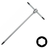 КЛЮЧИ TORX Т-обр. С ПЛАСТИК. РУКОЯТКОЙ