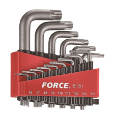 Набор ключей Torx Г-обр. 15 пр. (Т6-Т60) (FORCE 5151)