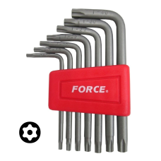 Набор ключей Torx Г-обр. ударопрочных с отверстием 7 пр. (Т10Н-Т50Н) (FORCE 5071T)