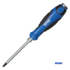 Отвертка крестовая (Philips) силовая, ударная PH.1, L=80 мм (INFO 3111M I)