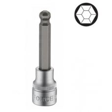1/2" Головка-бита шар. шестигранная (HEX BALL) 5 мм, L=240 мм (FORCE 34524005)