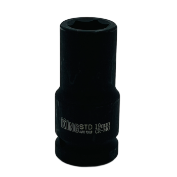 3/4″ Головка ударная 6-ти гр. 19мм L=80мм (KSI-0619)