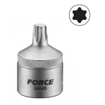 1/2" Головка-бита цельная Torx Т25, L=38 мм (FORCE 34625)