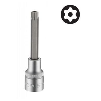 1/2" Головка-бита Torx с отверствием Т55Н, L=100 мм (FORCE 34710055)