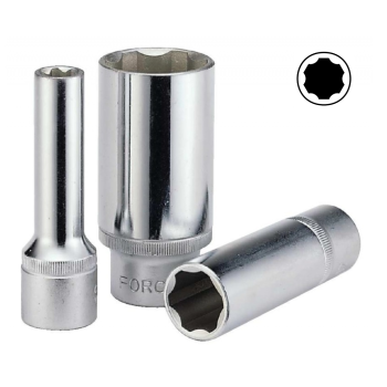 1/2" Головка Surface глубокая 23 мм, L=77 мм (FORCE 5477723)
