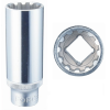1/4" ГОЛОВКИ ТОРЦЕВЫЕ SPLINE глубокие (универсальный профиль: 6-ти гр; 12-ти гр; дюйм; торкс-Е; XZN)