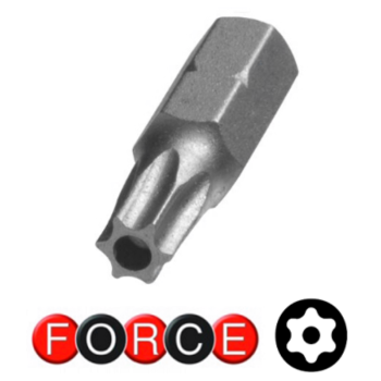 1/4" Бита Torx с отверстием Т40Н, L=25мм (FORCE 1272540)
