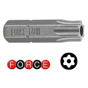 10 мм Бита Torx с отверстием T45H, L=30 мм (FORCE 1773045)