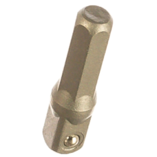Адаптер бит 1/4 "6-гр. x 1/4" 4-гр. L=25 мм (FORCE 8092225)
