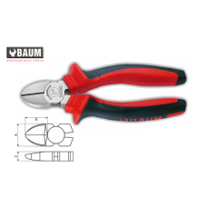 Бокорезы диагональные L=200mm (BAUM 102DC8)