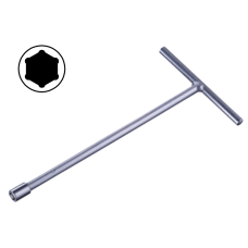 Ключ шестигранный торцевой Т-обр.  7mm x L=160/220mm (BAUM 20507)