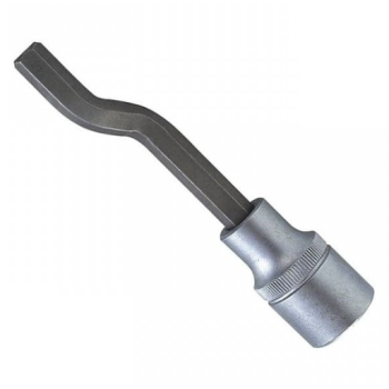 1/2" Головка-бита шестигранная изогнутая (HEX) 8 мм, L=105 мм (FORCE 34410508B)