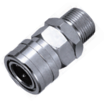Быстроразъем для пневмосистемы большой 1/2" (m) X 13mm (наружная резьба) (Sumake NLC400M)
