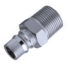 Штуцер для быстроразъема большой 1/2" (f) X 13mm (наружная резьба) (Sumake NL400M)