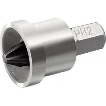 1/4" Бита крестовая PH.2, L=25мм с ограничителем (FORCE 121A252)