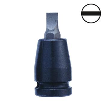 1/2" Головка-бита шлицевая (SL) ударная 16 мм, L=55 мм (FORCE 2435516)