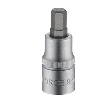 3/8" Головка с насадкой HEX 9 мм L50mm 33405009 Force
