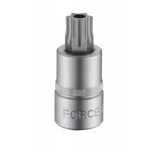 3/8" Головка-бита с отверстиемTorx Т10H, L=50 мм (FORCE 3375010)