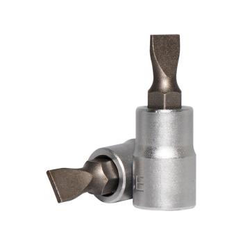 1/4" Головка-бита шлицевая (SL) 6 мм, L=32 мм (FORCE 3233206)