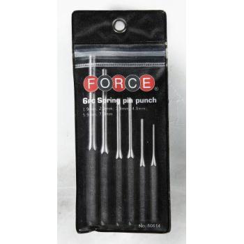 Набор выколоток с отверстием 6 пр. (1.9-7.9) (FORCE 50614)