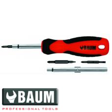 Отвёртка универсальная 6 в 1 (PH1;PH2;SL5;6mm) (BAUM 313DC)