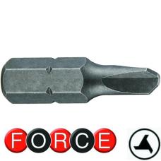 1/4" Бита трехлепестковая №1, L=25мм (FORCE 122S2501)