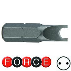 1/4" Бита Spanner (вилка) №4, L=25мм (FORCE 123S2504)