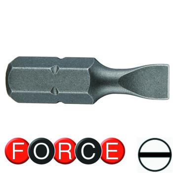 5/16" (8 мм) Бита шлицевая (SL) 11 мм, L=80 мм (FORCE 1538011)