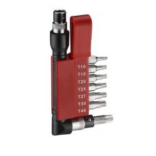 1/4" Набор бит Torx с отверстием 8 пр. (FORCE 2081)