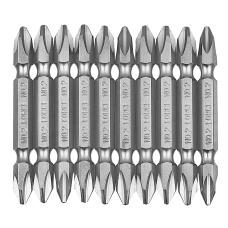 Набор бит крестовых Philips, двухсторонние РН.2, L=45 мм, 10 пр. (FORCE 2101)