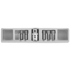 1/2" Набор бит Spline 10 мм 6 пр. (М5-М12) (FORCE 4066)
