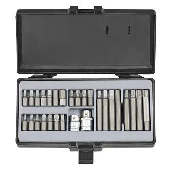 3/8" и 1/2" Набор бит 6-гр., Torx, Spline 28 пр. (FORCE 4283)