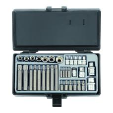 1/4, 3/8 и 1/2" Набор бит и головок Е-профиль (Torx) 35 пр. (FORCE 4352)