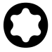 3/8" Головка-бита Torx Т10, L=50 мм (FORCE 3365010)