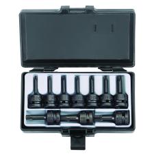 1/2" Набор головок-бит Torx ударных 10 пр. (T20-T70) (FORCE 41013)