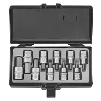 1/2" Набор головок-бит 6-гр. 10 пр. (5/32"-3/4") (FORCE 4111S)