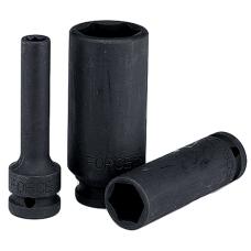 1/2" Головка шестигранная ударная, глубокая 8 мм, L=85 мм (FORCE 4458508)