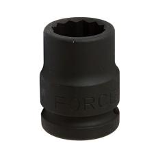 1/2" Головка двенадцатигранная ударная 08 мм, L=52 мм (FORCE 44808)