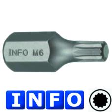 10 мм Бита Spline M5, L=30 мм (INFO 9783005 I)