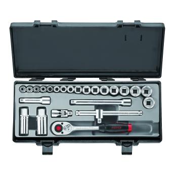 3/8" Набор инструмента 12-гр. 24 пр.(6-22 мм) (FORCE 3251-9)